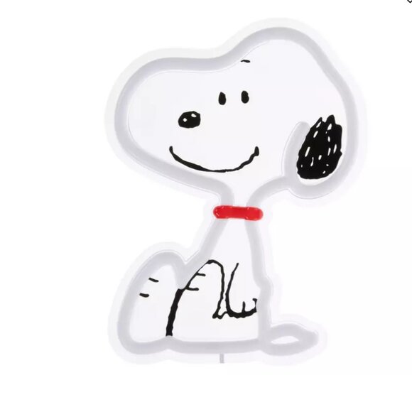 Peanuts Snoopy LED Neon Sign - Picture 3 of 4